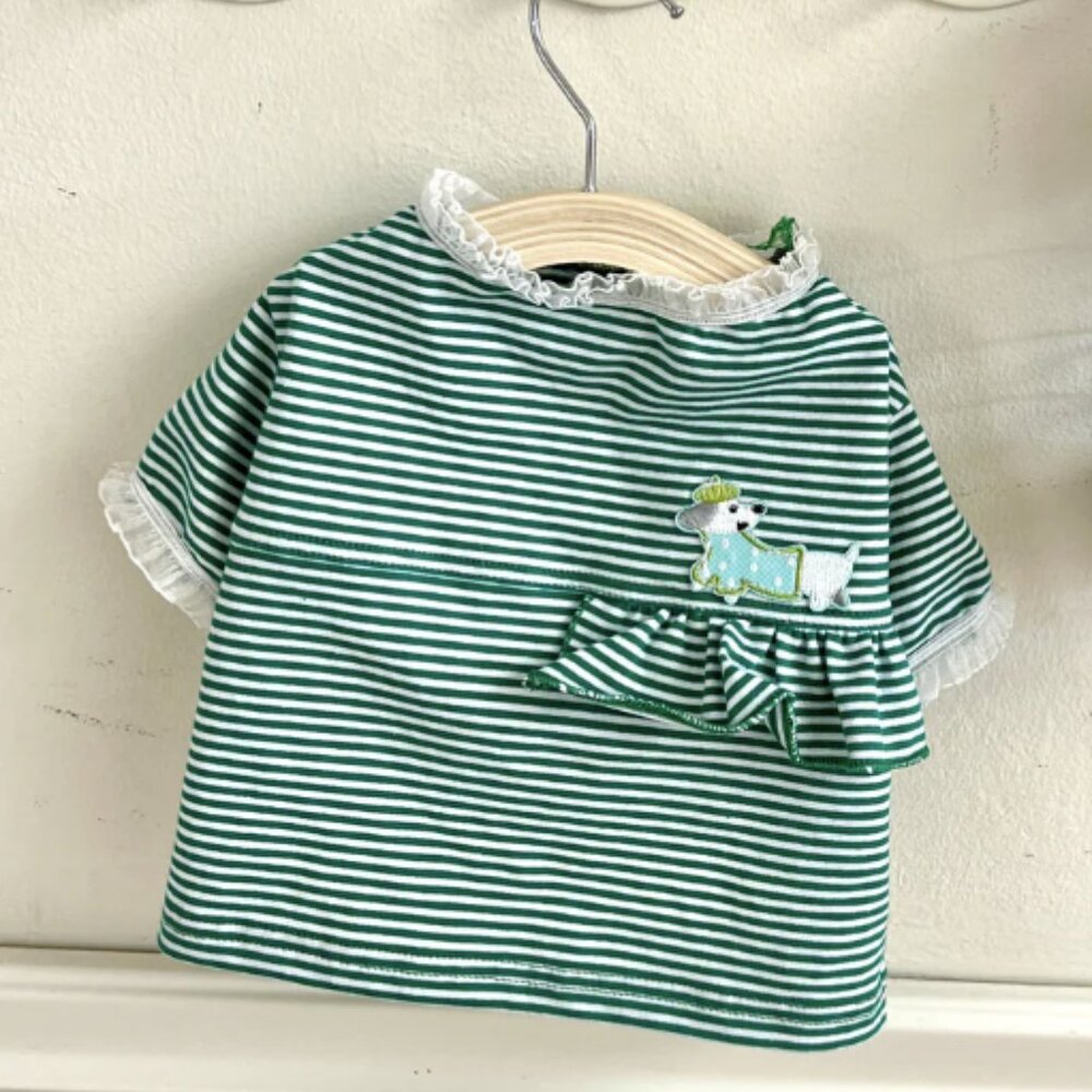 Dolly Pet Chic Bow Elegance Dog Shirt